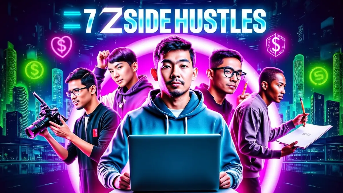 7 Side Hustles Students Can Start In 2025