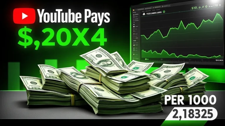 How Much YouTube Pays for 1000 Views
