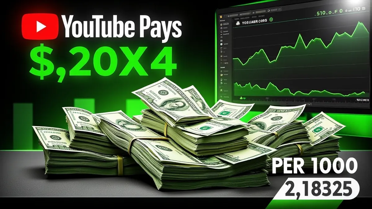 How Much YouTube Pays for 1000 Views