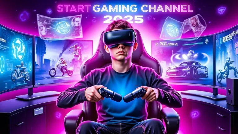 How to Start a Gaming Channel in 2025 (Full Guide)