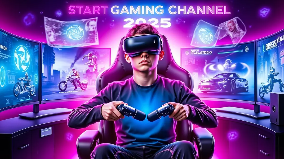 How to Start a Gaming Channel in 2025 (Full Guide)