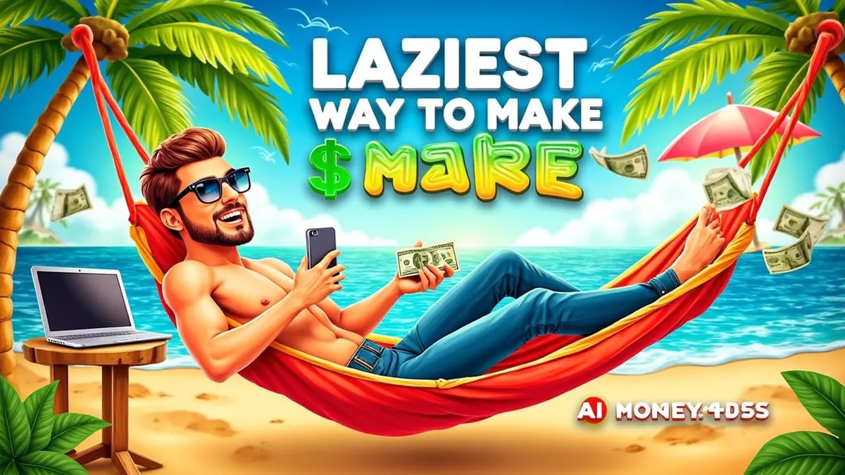 Laziest Way to Make Money with AI (Starting From Zero)