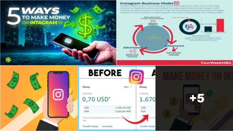 5 actual ways to make money on instagram