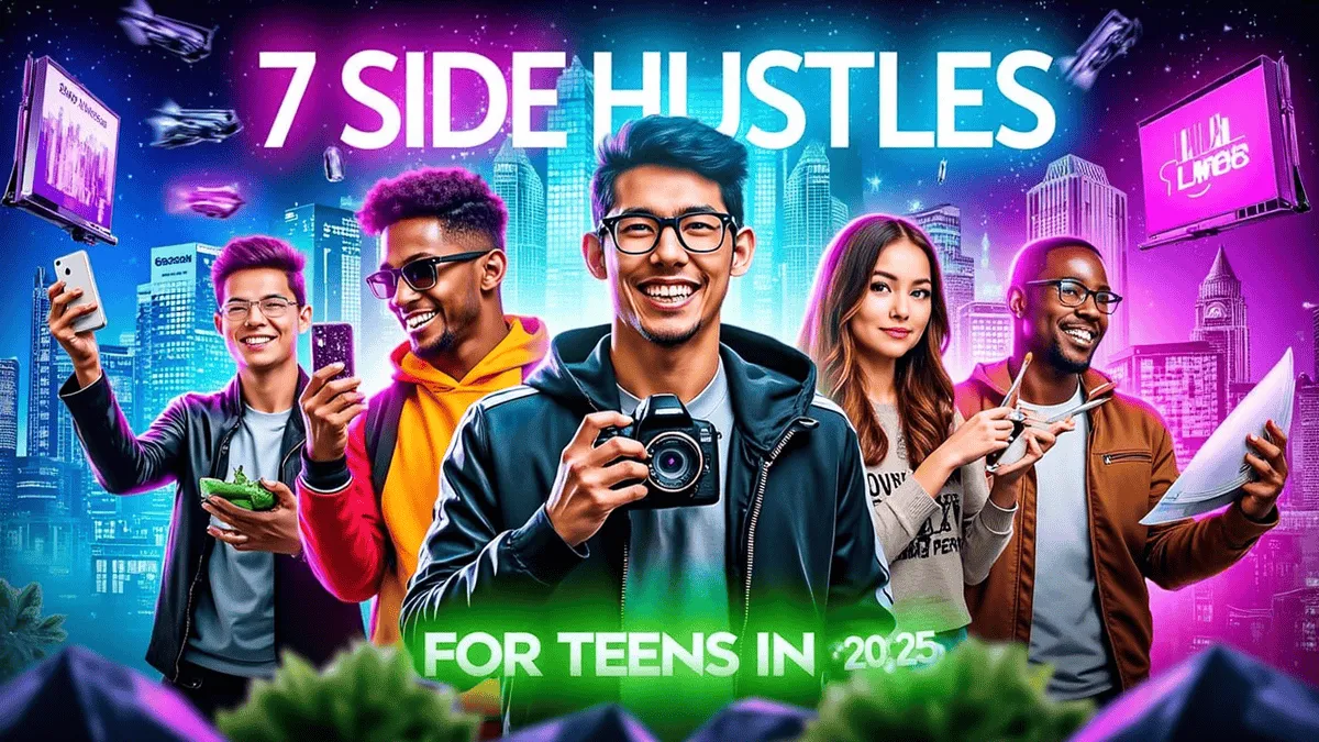 7 Side Hustles Teenagers Can Start in 2025