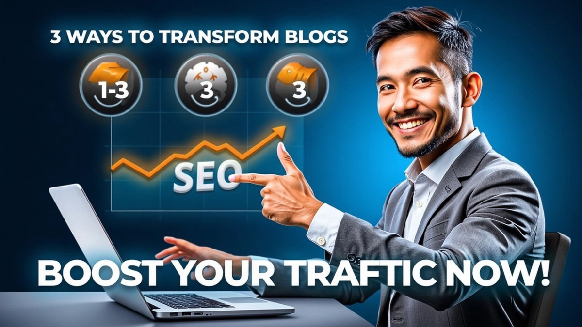 3 ways to transform blogs with seo​​