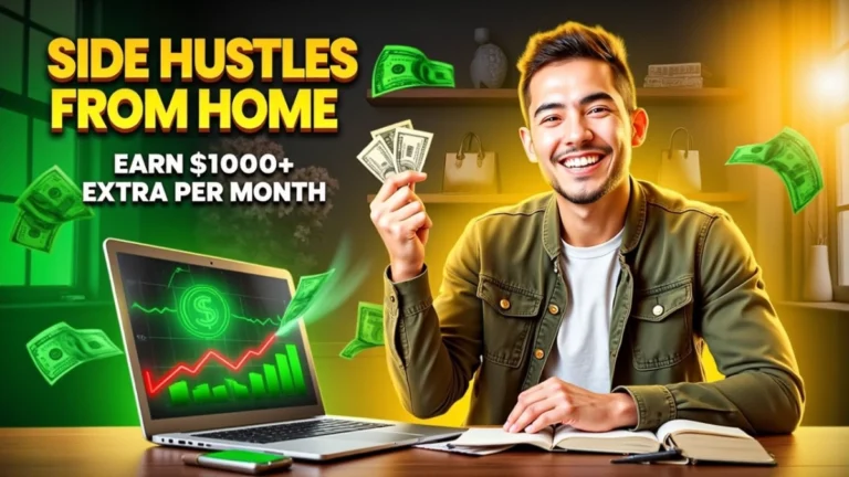 side hustles from home