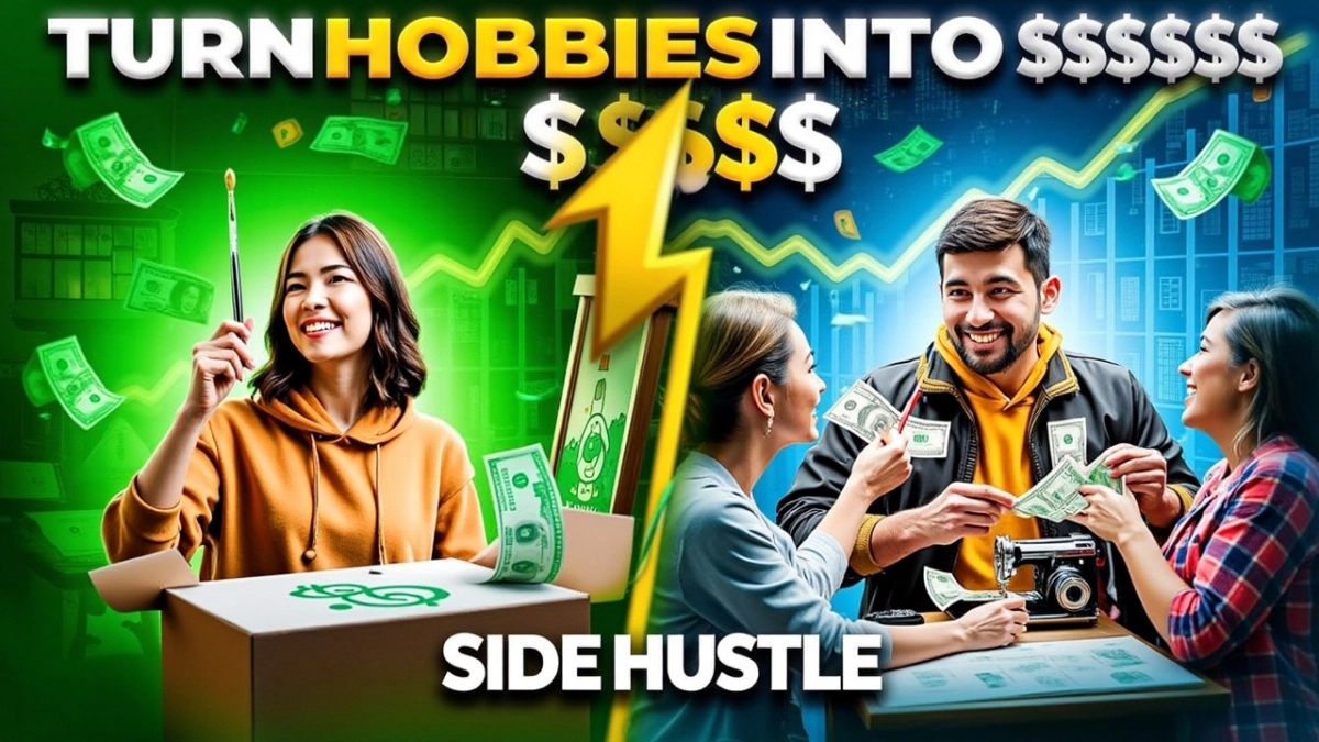 turn hobbies into a profitable side hustle